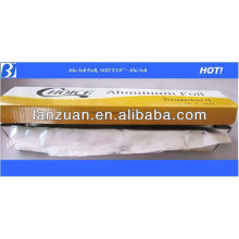 box packaging in aluminium foil